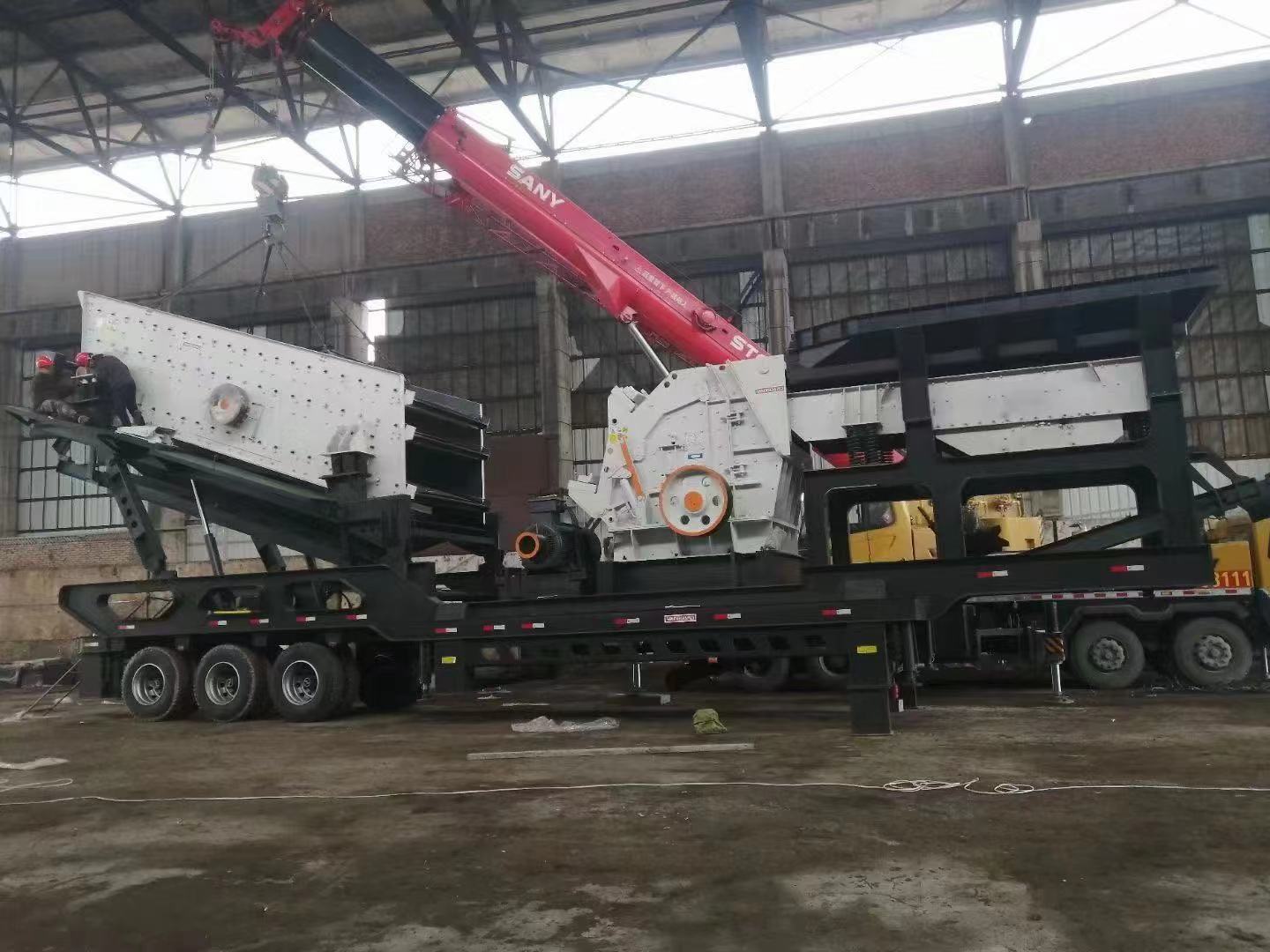 粗碎移动破碎站